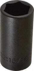 Proto - 3/8" Drive 15/16" Deep Impact Socket - 6 Points, 2-3/4" OAL - Exact Tool & Supply