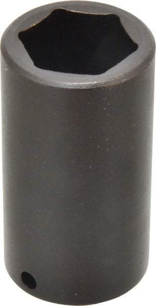 Proto - 3/8" Drive 1" Deep Impact Socket - 6 Points, 2-3/4" OAL - Exact Tool & Supply