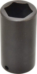 Proto - 3/8" Drive 1" Deep Impact Socket - 6 Points, 2-3/4" OAL - Exact Tool & Supply