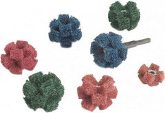 Standard Abrasives - Cross Buffs Buff Diameter (Inch): 1-1/2 Grade: Very Fine - Exact Tool & Supply