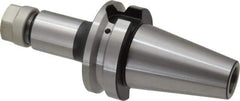 ETM - 0.5mm to 10mm Capacity, 100mm Projection, BT40 Taper Shank, ER16 Collet Chuck - 3.94" OAL - Exact Tool & Supply