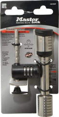 Master Lock - Keyed Different Barbell Receiver Padlock - Stainless Steel - Exact Tool & Supply