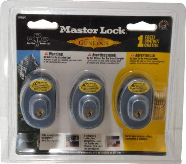 Master Lock - Keyed Alike Padlock - Steel & Zinc Body - Exact Tool & Supply