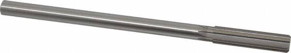Made in USA - 0.5015" High Speed Steel 6 Flute Chucking Reamer - Exact Tool & Supply