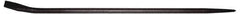 Value Collection - 36" OAL Pinch Bar - 7/8" Wide, Steel - Exact Tool & Supply
