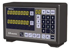 Mitutoyo - 2 Axes, Lathe & Milling Compatible DRO Counter - LED Display - Exact Tool & Supply