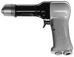 US Airtool - 3/16 & 5/32" Capacity, Air Riveting Hammer - 2-7/8" Long Stroke, 1/4" Inlet - Exact Tool & Supply