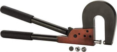 US Airtool - 3" Yoke Hand Rivet Squeezer - 3/32 to 5/32" Capacity - Exact Tool & Supply