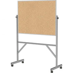 Ghent - Cork Bulletin Boards Style: Reversible Bulletin Board Color: Natural Cork - Exact Tool & Supply