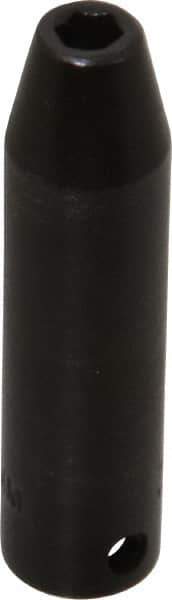 Proto - 3/8" Drive 6mm Deep Impact Socket - 6 Points, 2-47/64" OAL - Exact Tool & Supply