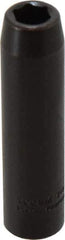 Proto - 3/8" Drive 9mm Deep Impact Socket - 6 Points, 2-47/64" OAL - Exact Tool & Supply