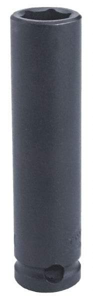 Proto - 3/8" Drive 22mm Deep Impact Socket - 6 Points, 2-47/64" OAL - Exact Tool & Supply