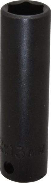 Proto - 3/8" Drive 16mm Deep Impact Socket - 6 Points, 2-47/64" OAL - Exact Tool & Supply
