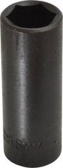 Proto - 3/8" Drive 18mm Deep Impact Socket - 6 Points, 2-47/64" OAL - Exact Tool & Supply