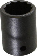 Proto - 1/2" Drive 7/8" Standard Impact Socket - 12 Points, 1-5/8" OAL - Exact Tool & Supply