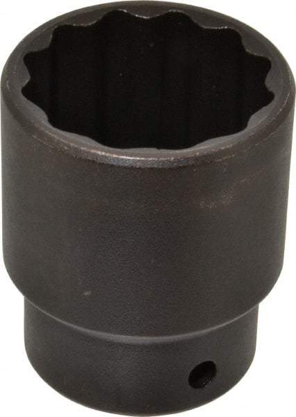 Proto - 1/2" Drive 1-7/16" Standard Impact Socket - 12 Points, 2-15/64" OAL - Exact Tool & Supply