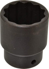 Proto - 1/2" Drive 1-7/16" Standard Impact Socket - 12 Points, 2-15/64" OAL - Exact Tool & Supply