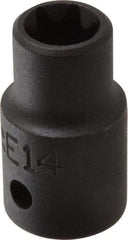 Proto - 1/2" Drive Impact Socket - 1-1/2" OAL - Exact Tool & Supply