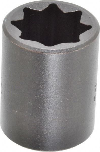 Proto - 1/2" Drive 11/16" Standard Impact Socket - 8 Points, 1-1/2" OAL - Exact Tool & Supply