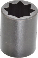Proto - 1/2" Drive 11/16" Standard Impact Socket - 8 Points, 1-1/2" OAL - Exact Tool & Supply