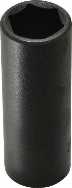 Proto - 1/2" Drive 7/8" Deep Impact Socket - 6 Points, 3-1/2" OAL - Exact Tool & Supply