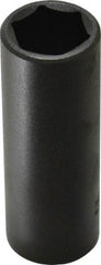 Proto - 1/2" Drive 7/8" Deep Impact Socket - 6 Points, 3-1/2" OAL - Exact Tool & Supply