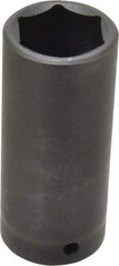 Proto - 1/2" Drive 1-1/16" Deep Impact Socket - 6 Points, 3-1/2" OAL - Exact Tool & Supply