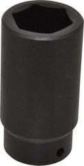 Proto - 1/2" Drive 1-3/16" Deep Impact Socket - 6 Points, 3-1/2" OAL - Exact Tool & Supply