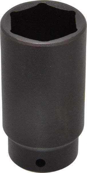 Proto - 1/2" Drive 1-3/8" Deep Impact Socket - 6 Points, 3-1/2" OAL - Exact Tool & Supply