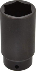 Proto - 1/2" Drive 1-3/8" Deep Impact Socket - 6 Points, 3-1/2" OAL - Exact Tool & Supply