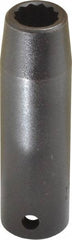 Proto - 1/2" Drive 1/2" Deep Impact Socket - 12 Points, 3-1/4" OAL - Exact Tool & Supply
