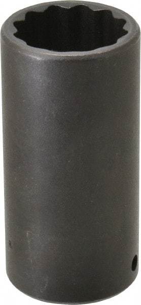 Proto - 1/2" Drive 1-1/4" Deep Impact Socket - 12 Points, 3-1/2" OAL - Exact Tool & Supply