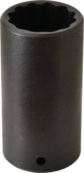 Proto - 1/2" Drive 1-5/16" Deep Impact Socket - 12 Points, 3-1/2" OAL - Exact Tool & Supply