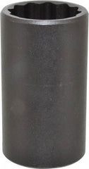 Proto - 1/2" Drive 1-7/16" Deep Impact Socket - 12 Points, 3-1/2" OAL - Exact Tool & Supply