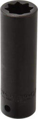 Proto - 1/2" Drive 9/16" Deep Impact Socket - 8 Points, 3-1/4" OAL - Exact Tool & Supply