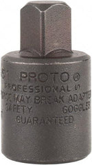 Proto - 3/8 Male 1/2 Female Impact Drive Adapter - 1-7/16" OAL - Exact Tool & Supply