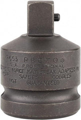 Proto - 1/2 Male 3/4 Female Impact Drive Adapter - 2-1/16" OAL - Exact Tool & Supply