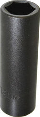 Proto - 1/2" Drive 18mm Deep Impact Socket - 6 Points, 3-1/4" OAL - Exact Tool & Supply