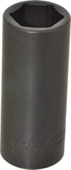 Proto - 1/2" Drive 25mm Deep Impact Socket - 6 Points, 3-1/2" OAL - Exact Tool & Supply