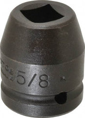 Proto - 3/4" Drive 5/8" Standard Impact Socket - 4 Points, 2" OAL - Exact Tool & Supply