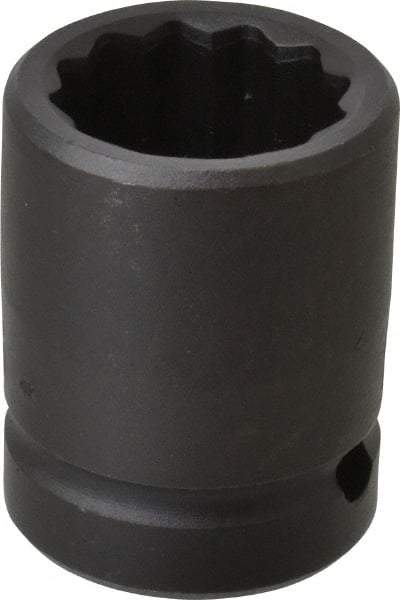 Proto - 3/4" Drive 1-1/16" Standard Impact Socket - 12 Points, 2-1/16" OAL - Exact Tool & Supply
