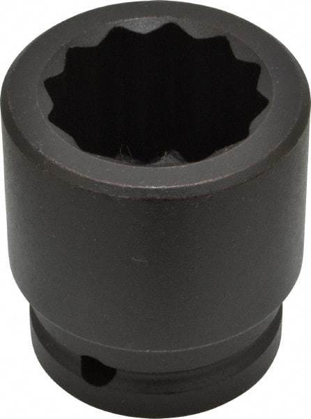 Proto - 3/4" Drive 1-1/4" Standard Impact Socket - 12 Points, 2-3/16" OAL - Exact Tool & Supply