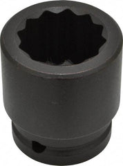 Proto - 3/4" Drive 1-1/4" Standard Impact Socket - 12 Points, 2-3/16" OAL - Exact Tool & Supply