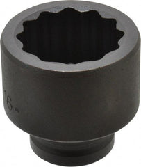 Proto - 3/4" Drive 1-13/16" Standard Impact Socket - 12 Points, 2-5/8" OAL - Exact Tool & Supply
