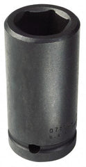 Proto - 3/4" Drive 9/16" Deep Impact Socket - 6 Points, 3-1/4" OAL - Exact Tool & Supply