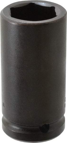 Proto - 3/4" Drive 1-1/16" Deep Impact Socket - 6 Points, 3-1/4" OAL - Exact Tool & Supply
