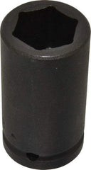 Proto - 3/4" Drive 1-1/8" Deep Impact Socket - 6 Points, 3-1/4" OAL - Exact Tool & Supply