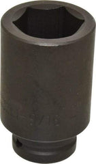 Proto - 3/4" Drive 1-9/16" Deep Impact Socket - 6 Points, 3-13/16" OAL - Exact Tool & Supply