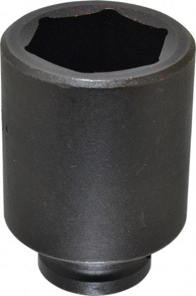 Proto - 3/4" Drive 1-13/16" Deep Impact Socket - 6 Points, 3-7/8" OAL - Exact Tool & Supply