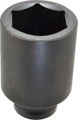 Proto - 3/4" Drive 1-7/8" Deep Impact Socket - 6 Points, 4-1/16" OAL - Exact Tool & Supply